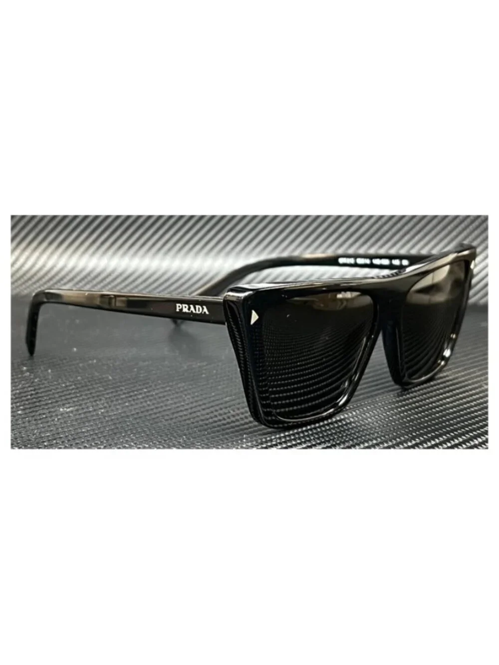 New PRADA Women Black Sunglasses 55-14-145